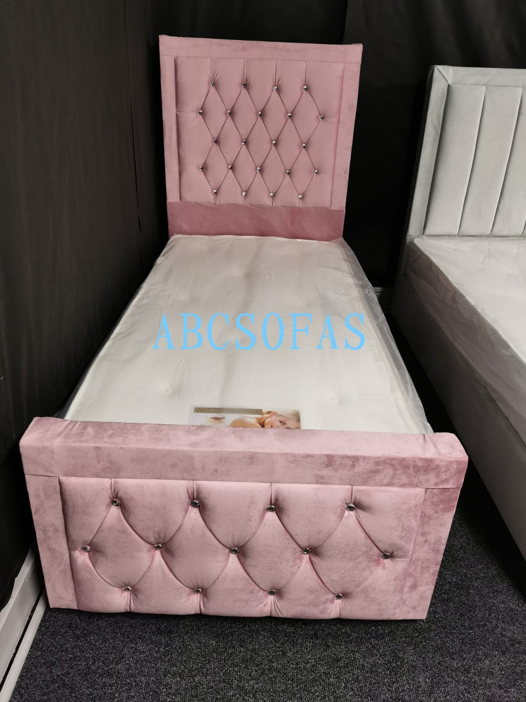 Princess Frame Bed - Plush Velvet OR Chenille