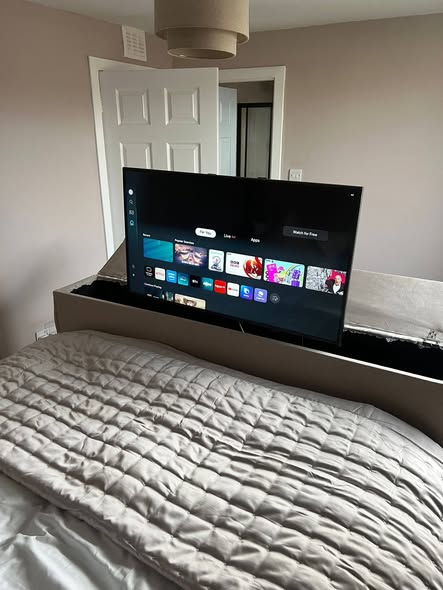 TV Frame Bed - Plush Velvet OR Chenille