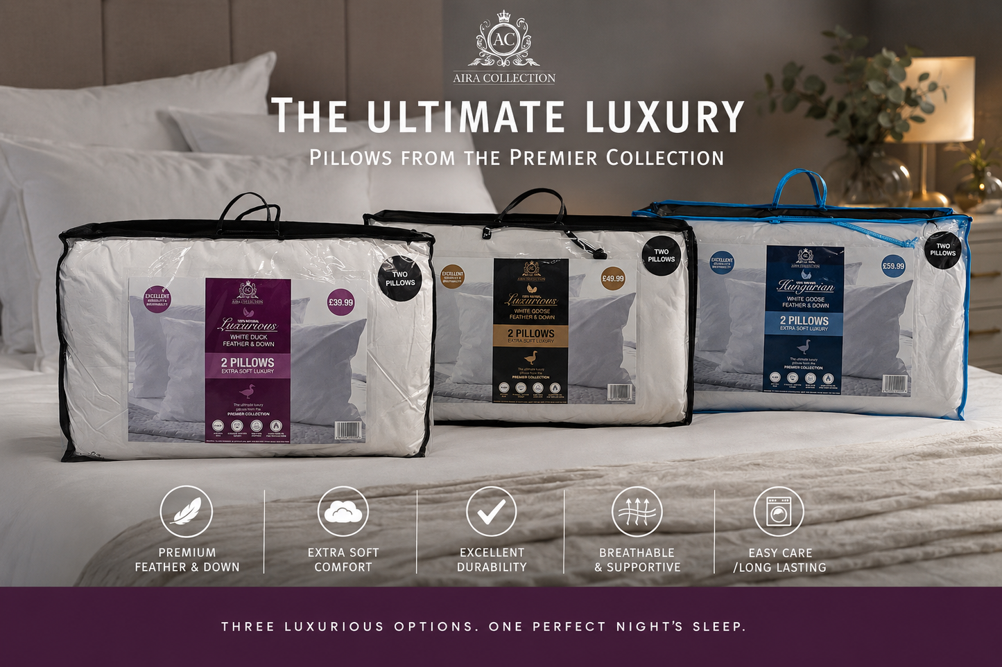 Feather & Down Pillows