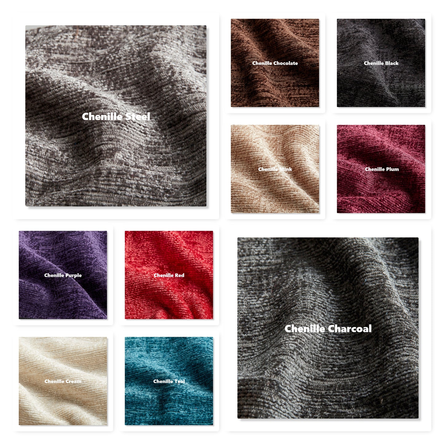 Bed Colour Swatches