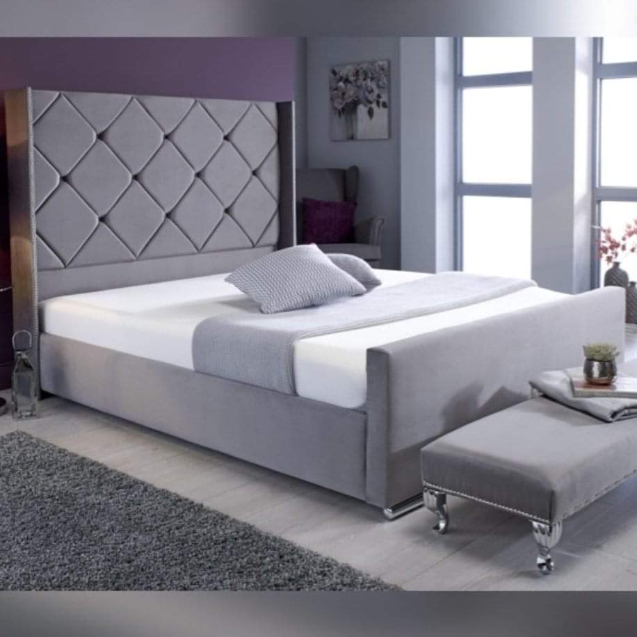 Milan Frame Bed - Plush Velvet OR Chenille