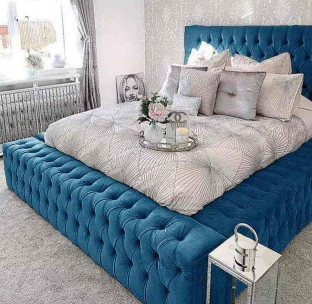 Ambassador Frame Bed - Plush Velvet OR Chenille