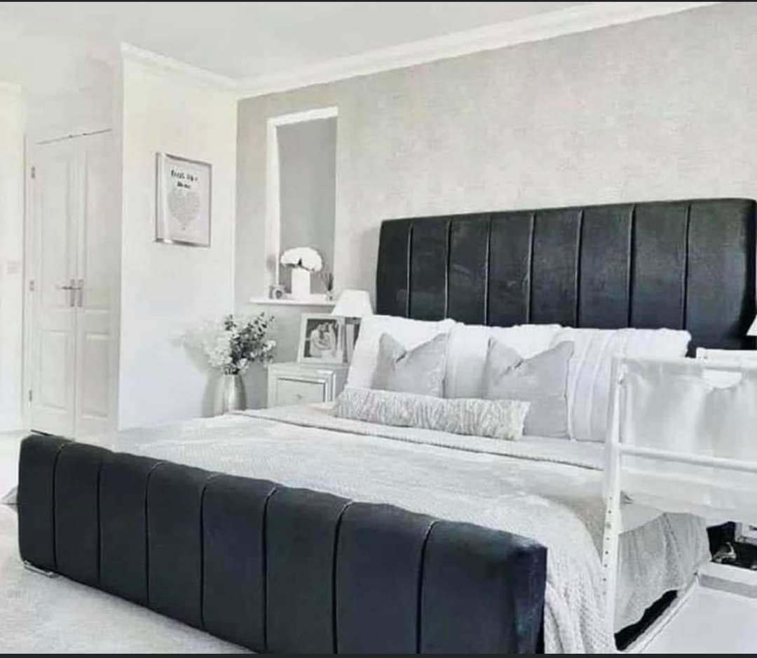 Barra Frame Bed - Plush Velvet OR Chenille