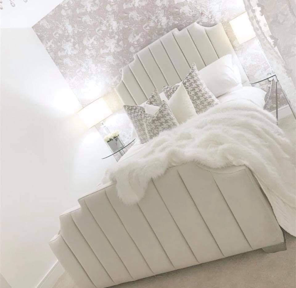 Skyline Frame Bed - Naples OR Linoso Fabric