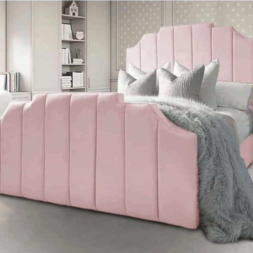 Skyline Frame Bed - Naples OR Linoso Fabric