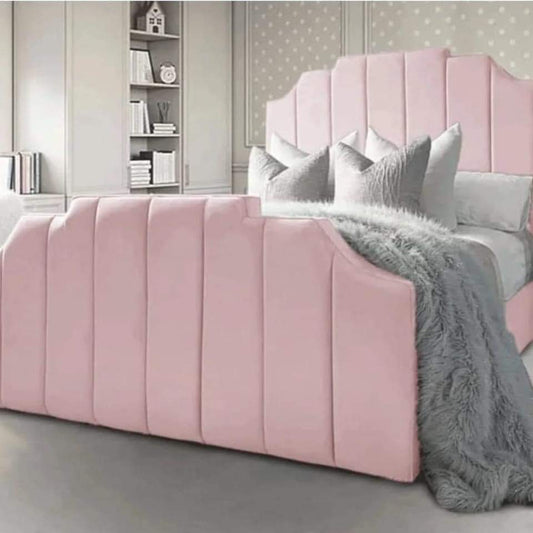 Skyline Frame Bed - Naples OR Linoso Fabric