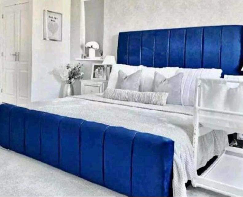 Barra Frame Bed - Naples OR Linoso Fabric