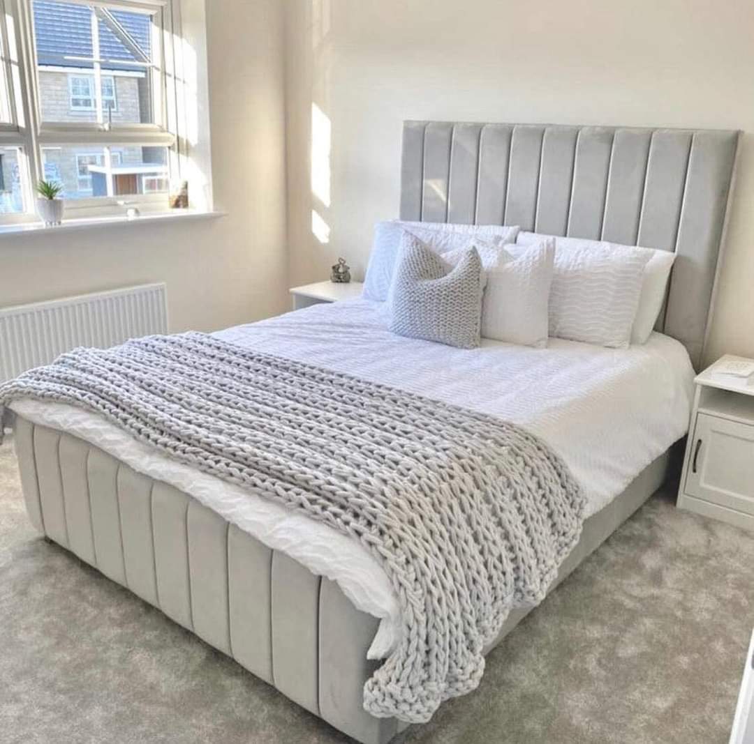 Barra Frame Bed - Naples OR Linoso Fabric