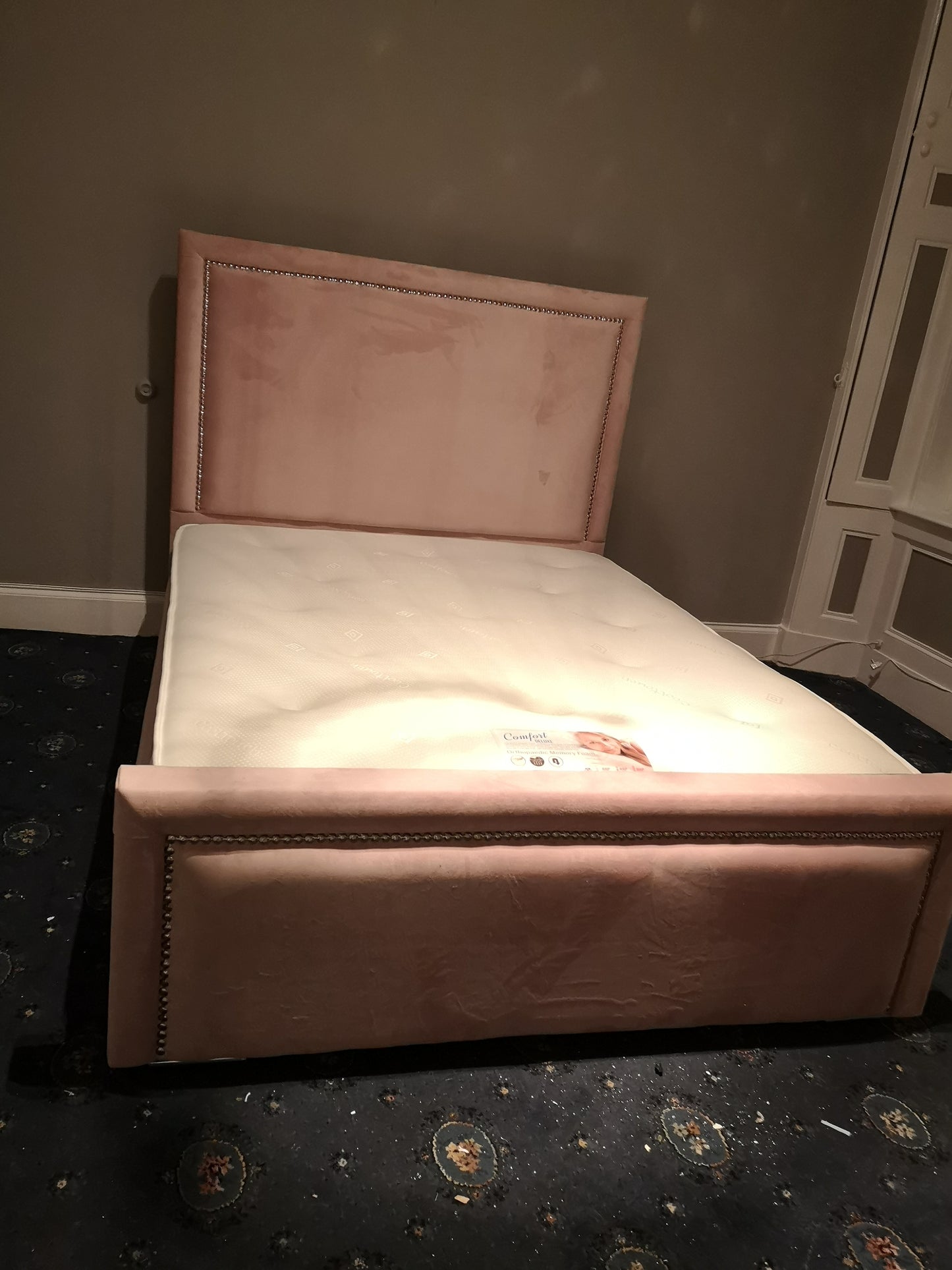 Zara Frame Bed - Plush Velvet OR Chenille