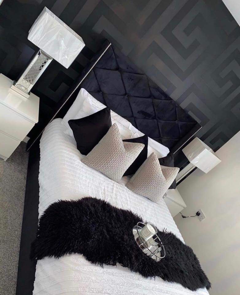 Milan Frame Bed - Plush Velvet OR Chenille