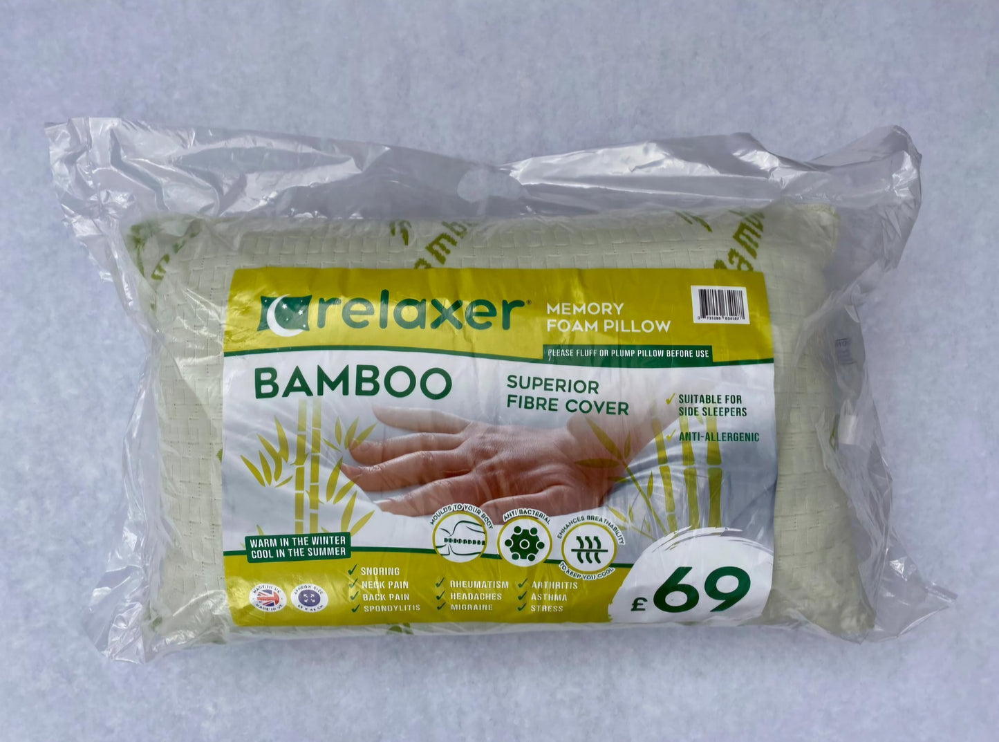 Relaxer Memory Foam Pillows