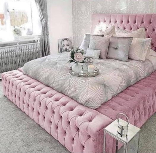 Ambassador Frame Bed - Plush Velvet OR Chenille