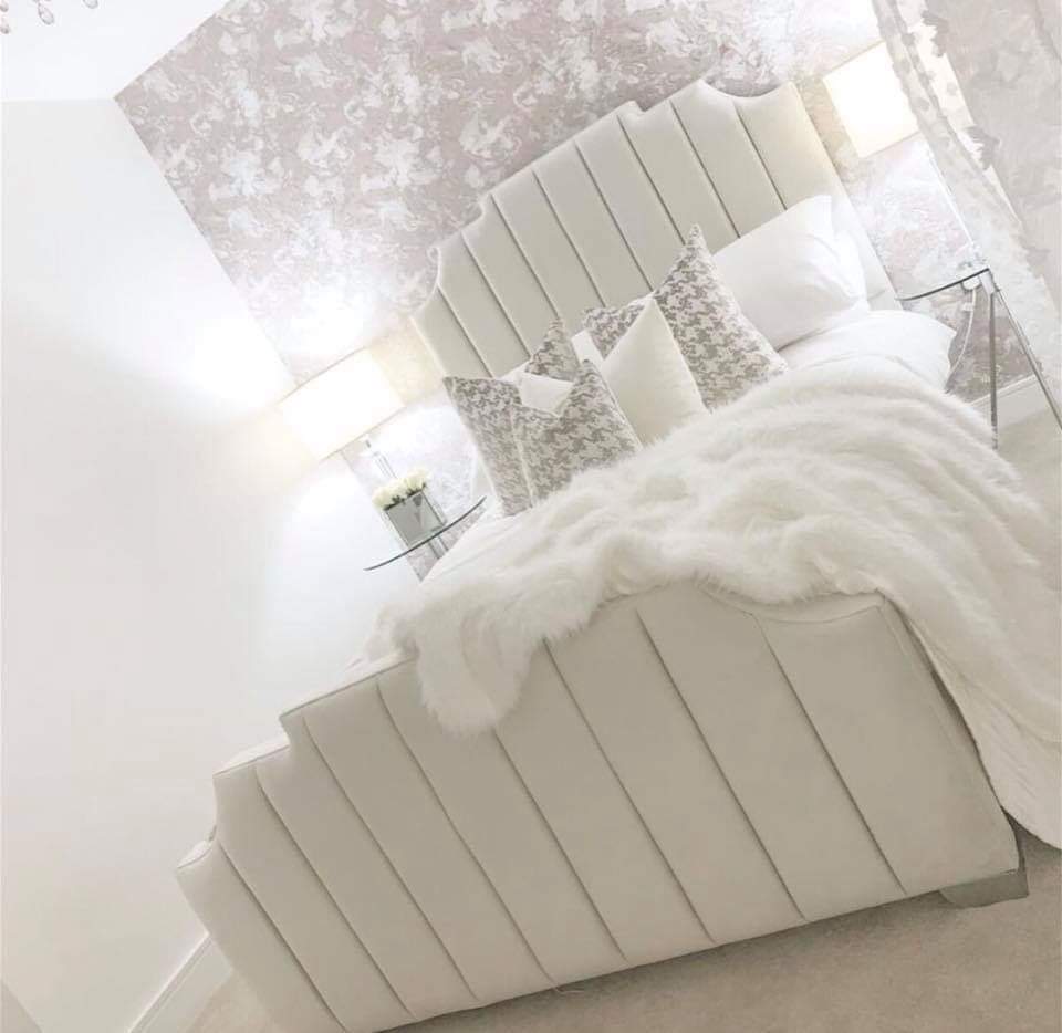 Skyline Frame Bed - Plush Velvet OR Chenille