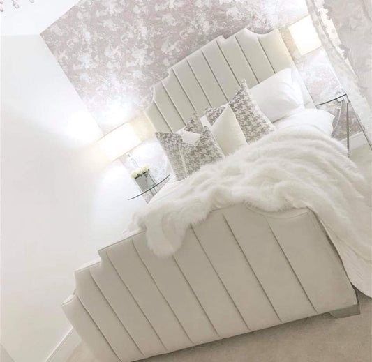 Skyline Frame Bed - Plush Velvet OR Chenille
